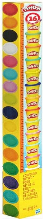 Play-Doh Megameter - 16er-Pack mit je 112g-Dosen