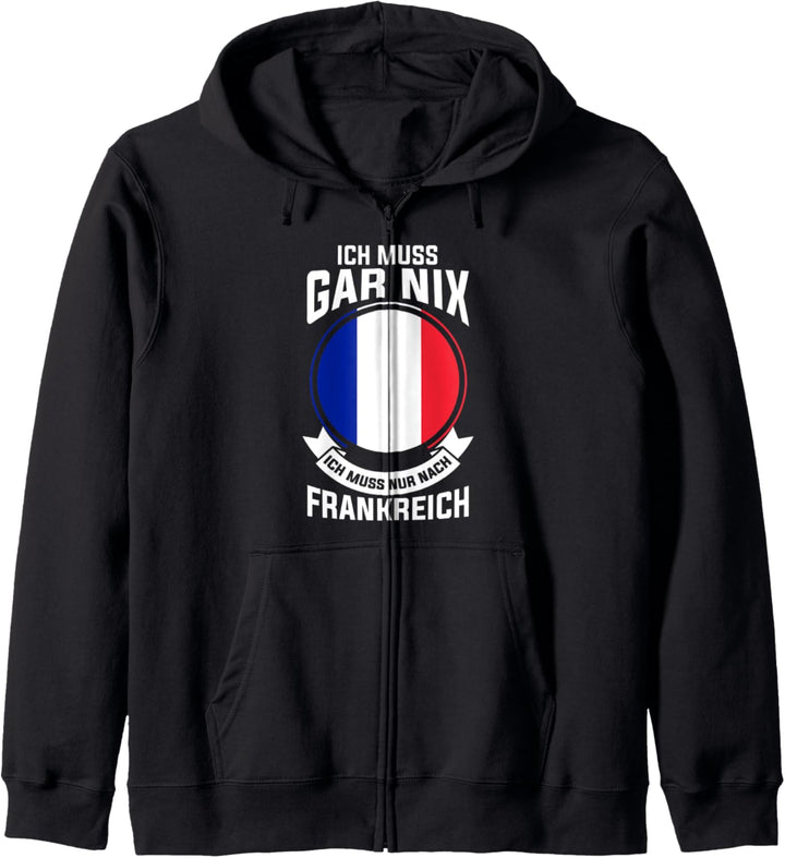 Frankreich Franzose Franzosen Kapuzenjacke