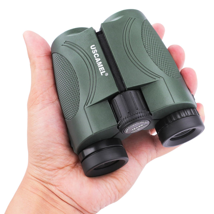 Fernglas für Erwachsene und Kinder, 12x25 Ferngläser BAK4 Prisma FMC-Linse Kompaktes Klein Fernglas