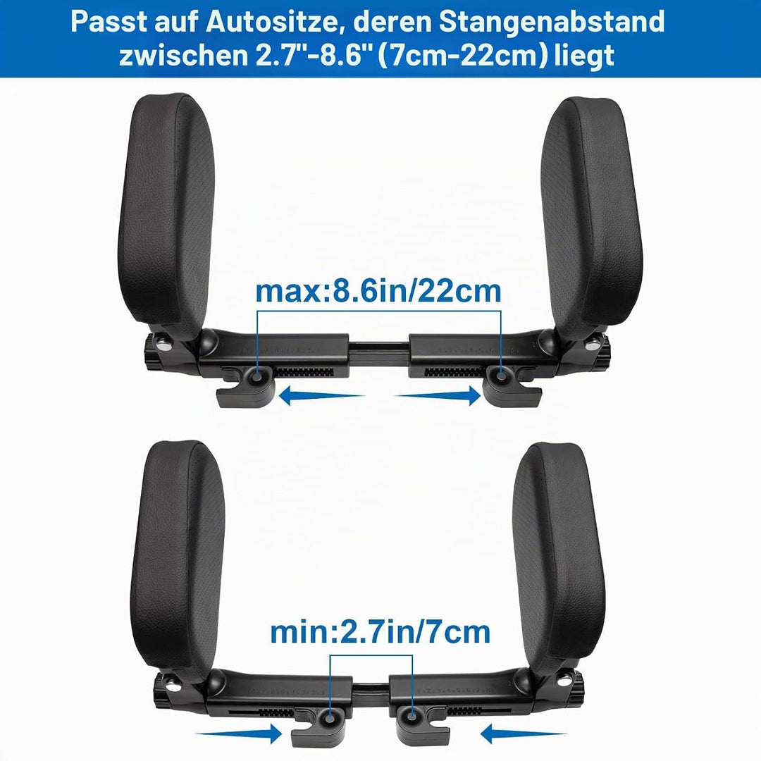 Spurtar Kopfstütze Auto Kinder, Verstellbares Autokissen für Kinder, Auto Zubehör Innenraum, Reise G