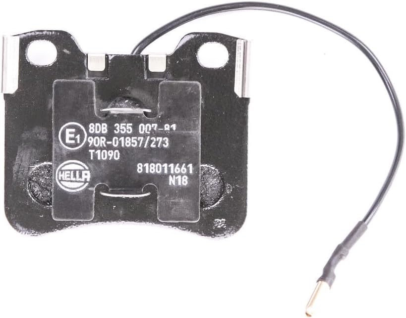 HELLA PAGID 8DB 355 007-811 Bremsbelagsatz - T1090 - Dicke/Stärke: 17.6mm - Bremssystem: Teves - mit