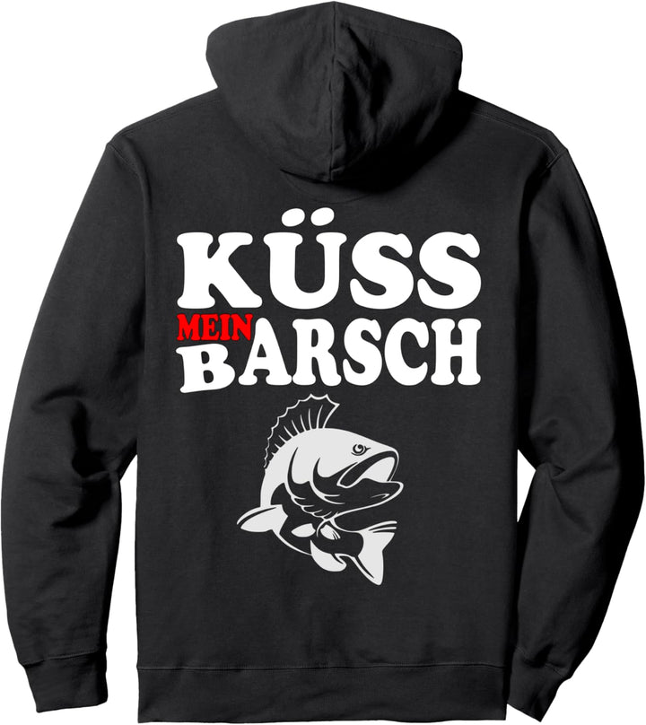 Lustiges Angler Barschangler Geschenke Angeln Frauen Barsch Pullover Hoodie