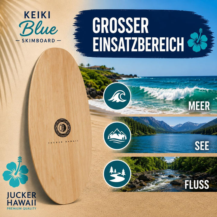 JUCKER HAWAII Skimboards PUNA, ULUA und KEIKI KEIKI PURE, KEIKI PURE