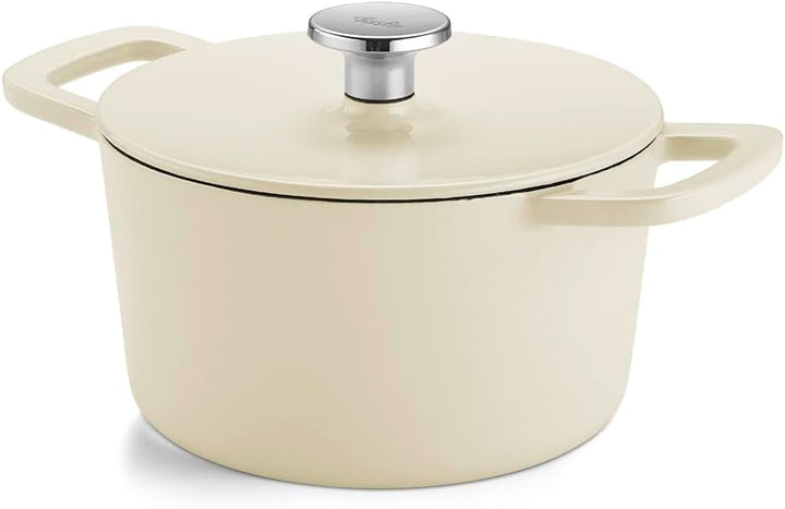 Fissler Moments Collection / Emaillierter Gusseisen-Bräter, rund (Ø 20 cm) Cast-Iron Topf, Cocotte A