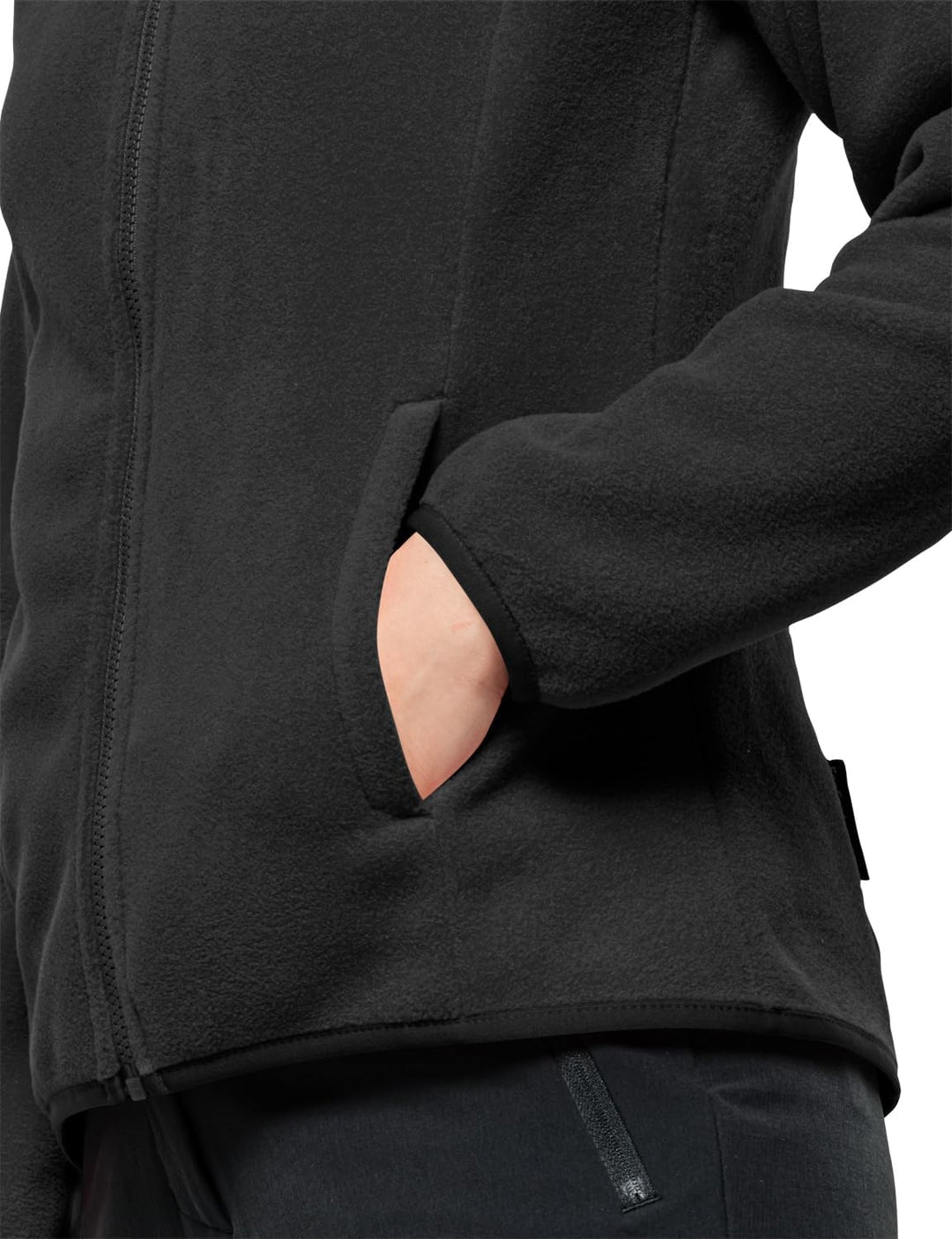 Jack Wolfskin Damen Moonrise Fz W Fleece-Jacke XS Schwarz, XS Schwarz