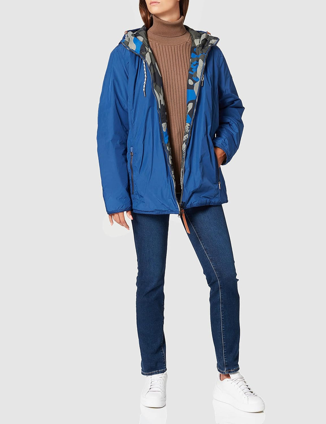 camel active Womenswear Damen 3200106R26 Jacke 36 Cobalt, 36 Cobalt