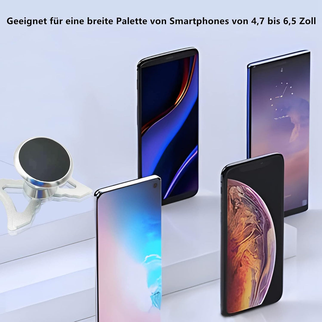 Magnet Handyhalterung kompatibel Audi A3 8P und Audi S3 8P geeignet für Smartphone und GPS mit Auto