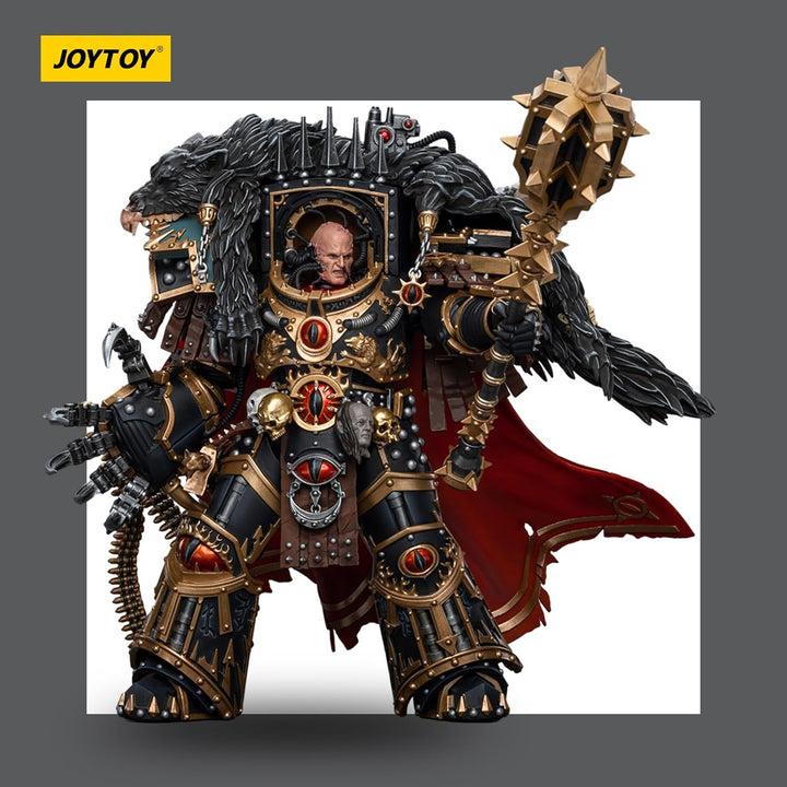 JOYTOY Warhammer 40k Sons of Horus Warmaster Horus Primarch of The XVlth Legion 1/18 Action Figur，Ko