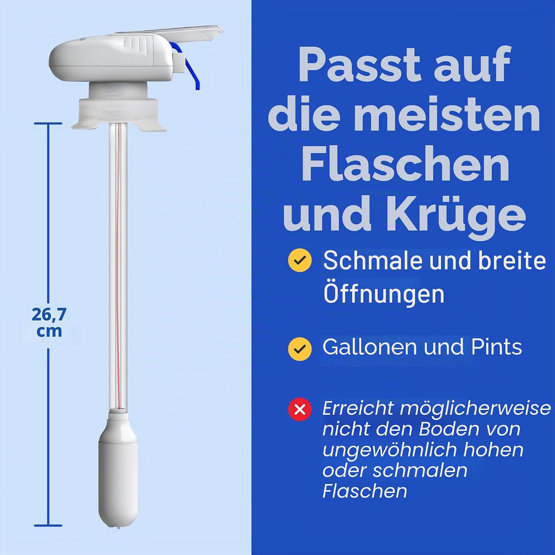The Magic Tap Automatischer Getränkespender – freihändiger Getränkespender für Kühlschrank – Perfekt