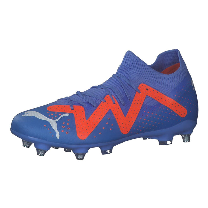 PUMA Herren Future Match Mxsg Fussballschuh 42 EU Blue Glimmer Puma White Ultra Orange, 42 EU Blue G
