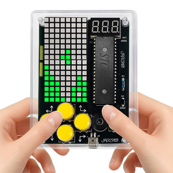 DIY Spielekonsole Löt Bausatz Neue Modelle 7 in 1 Spielekonsole Löten Bausatz 7 Spielearten DIY Game
