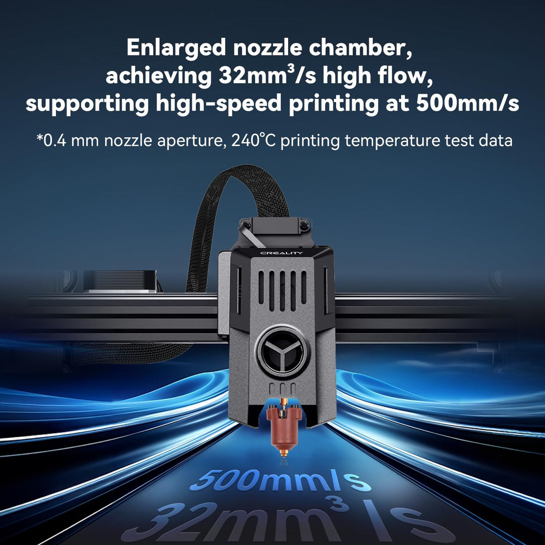 Creality Offizielles Ender 3 V3 KE Hotend, Ender 3 V3 KE Keramik-Heizblock-Kit mit bimetallischer Ma