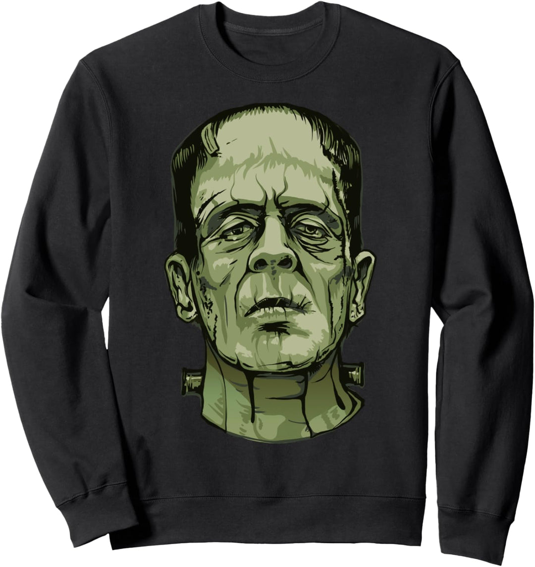 Universal Monsters Frankenstein Face Sweatshirt