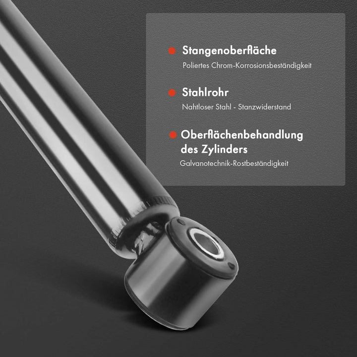 Frankberg 2x Stossdämpfer Gasdruck Hinterachse Kompatibel mit A3 8L1 1996-1999 B.o.r.a 1J2 1J6 1998-