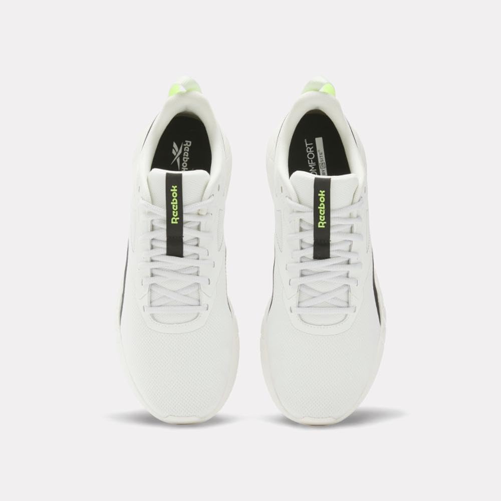 Reebok Herren Flexagon Force 4Sneaker 40.5 EU Barely Grey Digital Lime Black, 40.5 EU Barely Grey Di