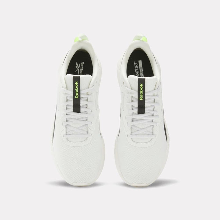 Reebok Herren Flexagon Force 4Sneaker 40.5 EU Barely Grey Digital Lime Black, 40.5 EU Barely Grey Di