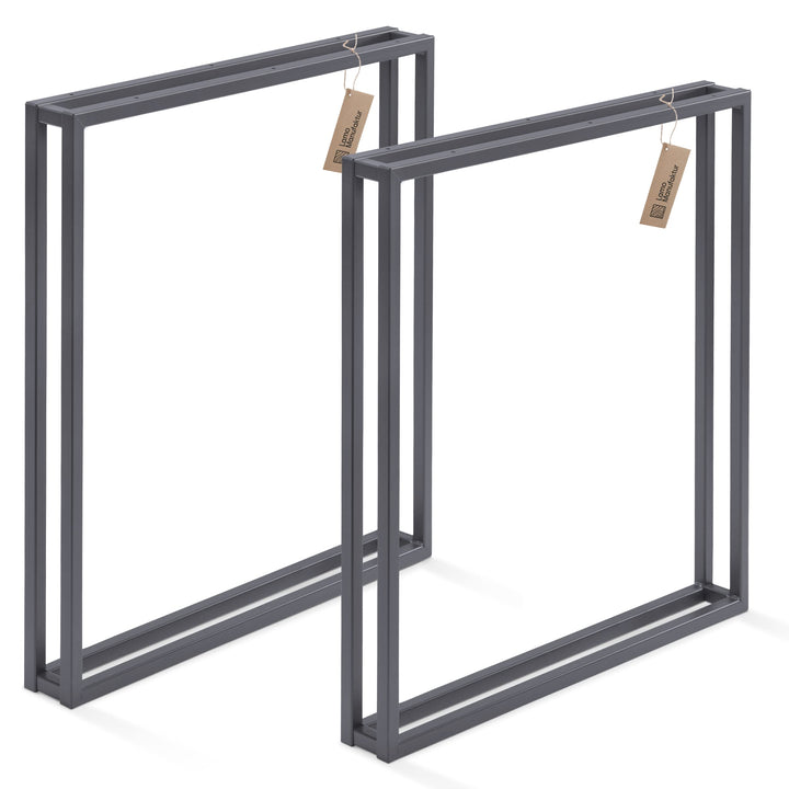 LAMO Manufaktur Tischbeine für Schreibtisch Esstisch, Frame, Vierkantprofil 20x20 mm, Tischgestell 5