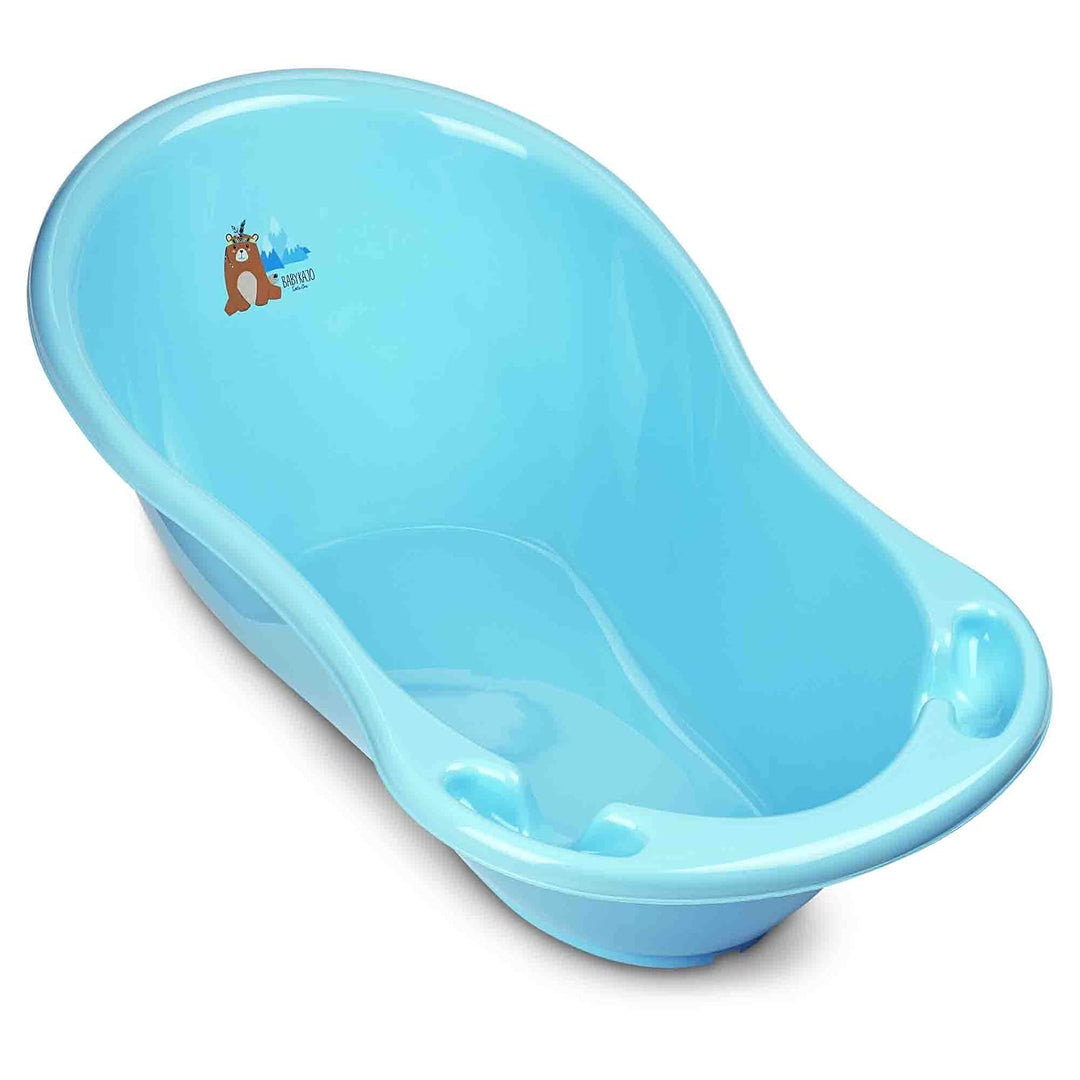 Babypflegeset Neugeborene – Babybadewanne, Baby Badesitz, Babyhandtuch mit Kapuze – Perfektes Baby S