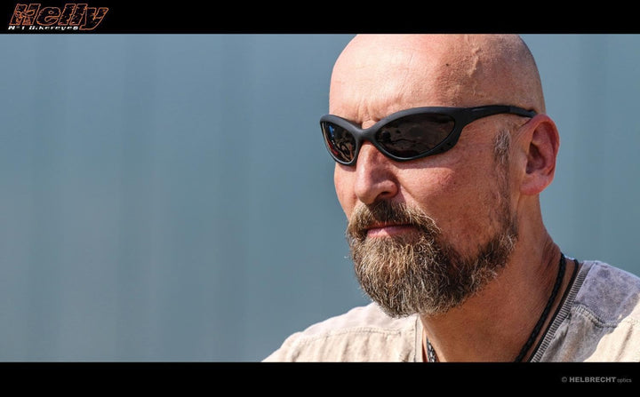 HELLY® - No.1 Bikereyes® | Bikerbrille, Motorradbrille, Motorrad Sonnenbrille | TESTSIEGER: winddich