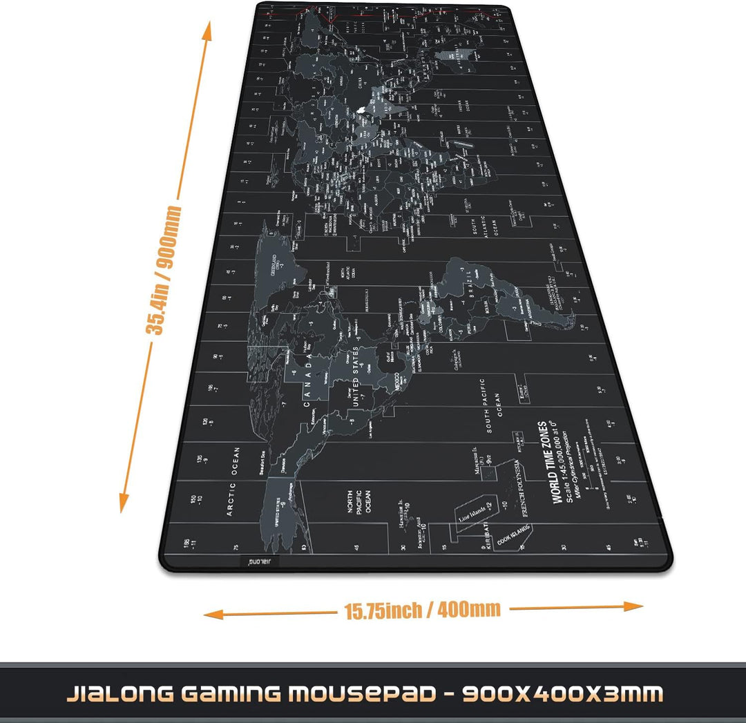 JIALONG Mauspad XXL Gaming Mousepad Gross Multifunktionales rutschfest Office Schreibtischunterlage