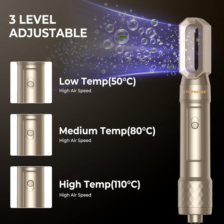 Air Styler 6 in 1 Hair Styler mit Haartrockner, Locken, Haarbürste, Haarbürste, Glättbürste, Magic S