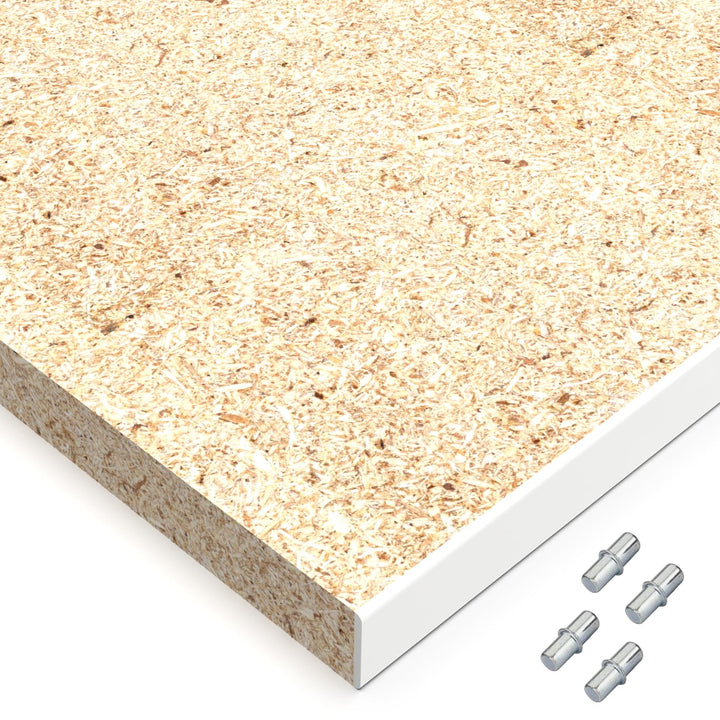 Einlegeboden Regalboden Holzboden 19mm nach Wunschmass max. 1000mm breit x 600mm tief Zuschnitt Anfe