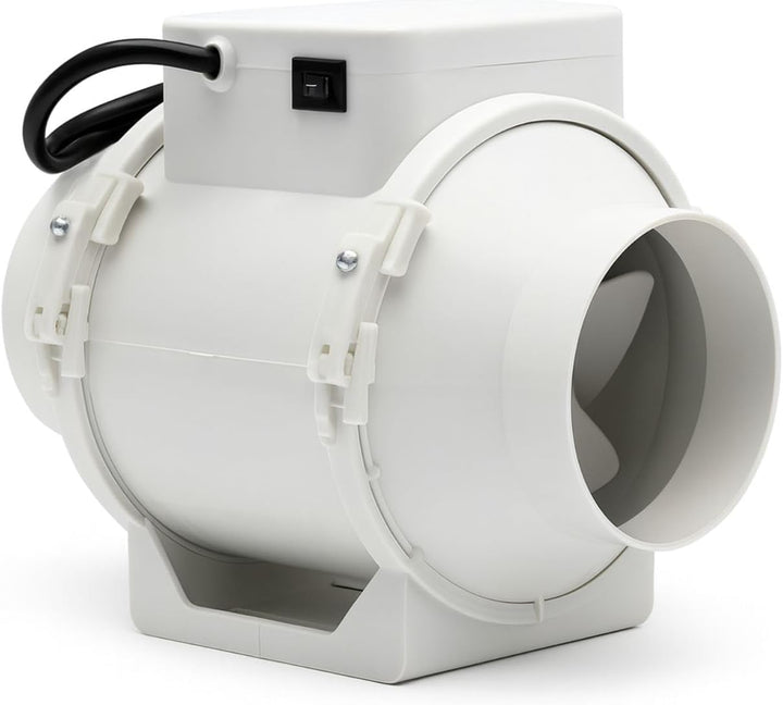 Weedness Grow Abluft 2-stufig 145-187 m³/h 100 mm Anschluss - Lüfter Zu & Ventilator Rohrventilator