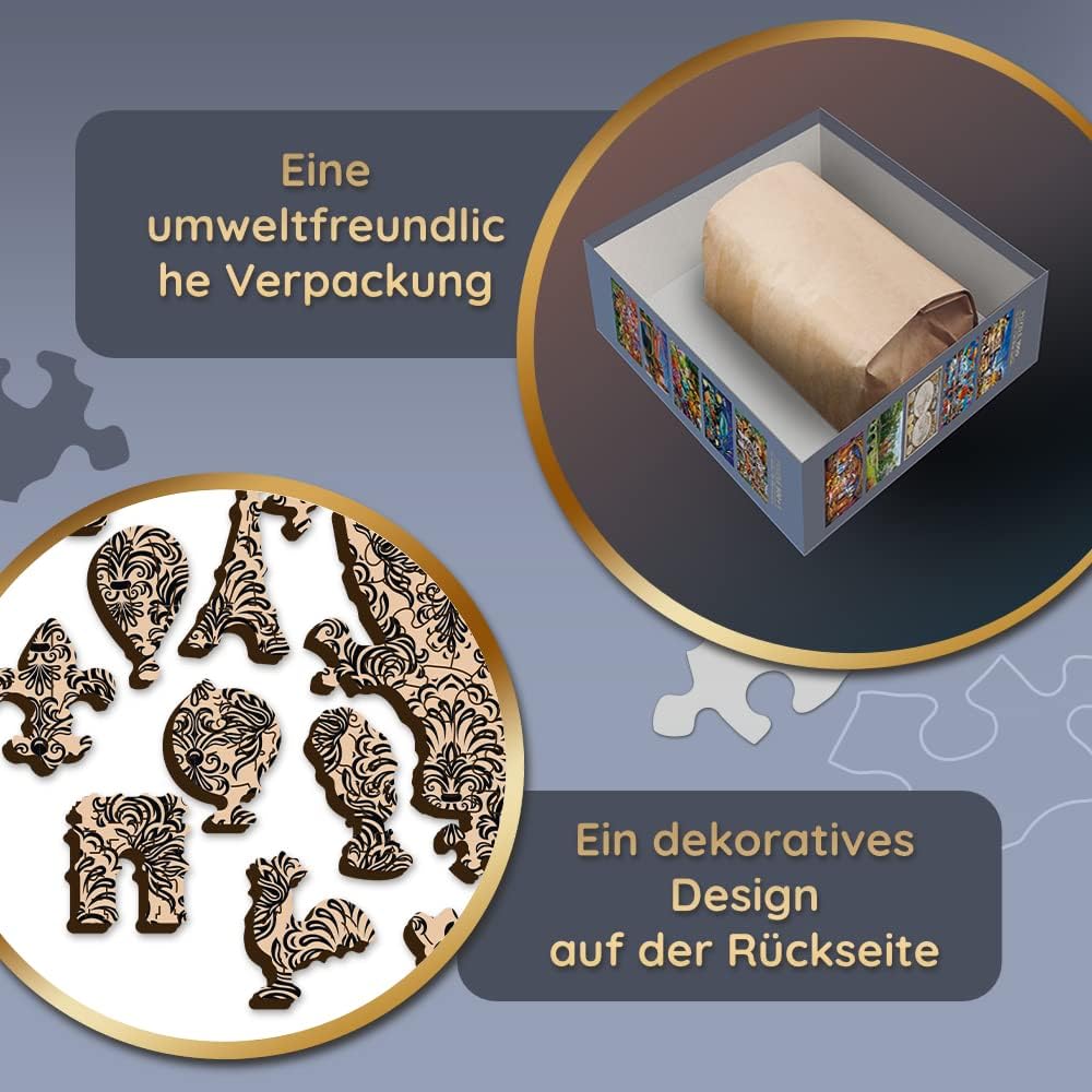 Holz Puzzle 1000 Antiquitätenladen
