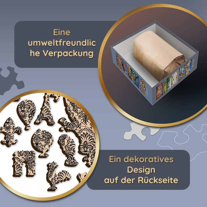 Holz Puzzle 1000 Antiquitätenladen