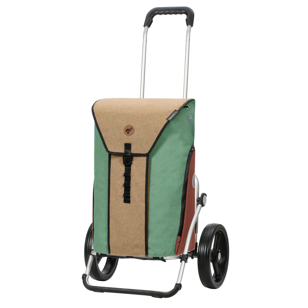 ANDERSEN Einkaufstrolley - Royal Shopper Oli.P 2.0 beige 50 L Einkaufswagen, hochwertig, Shopping, T