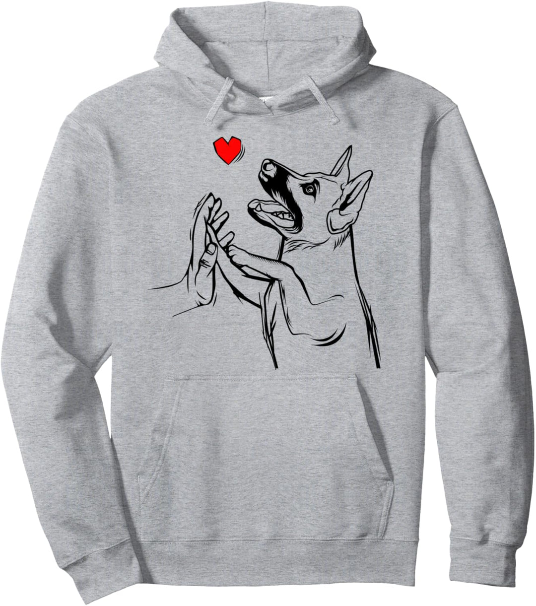Deutscher Schäferhund Liebe Hunde Frauchen Herrchen Pullover Hoodie