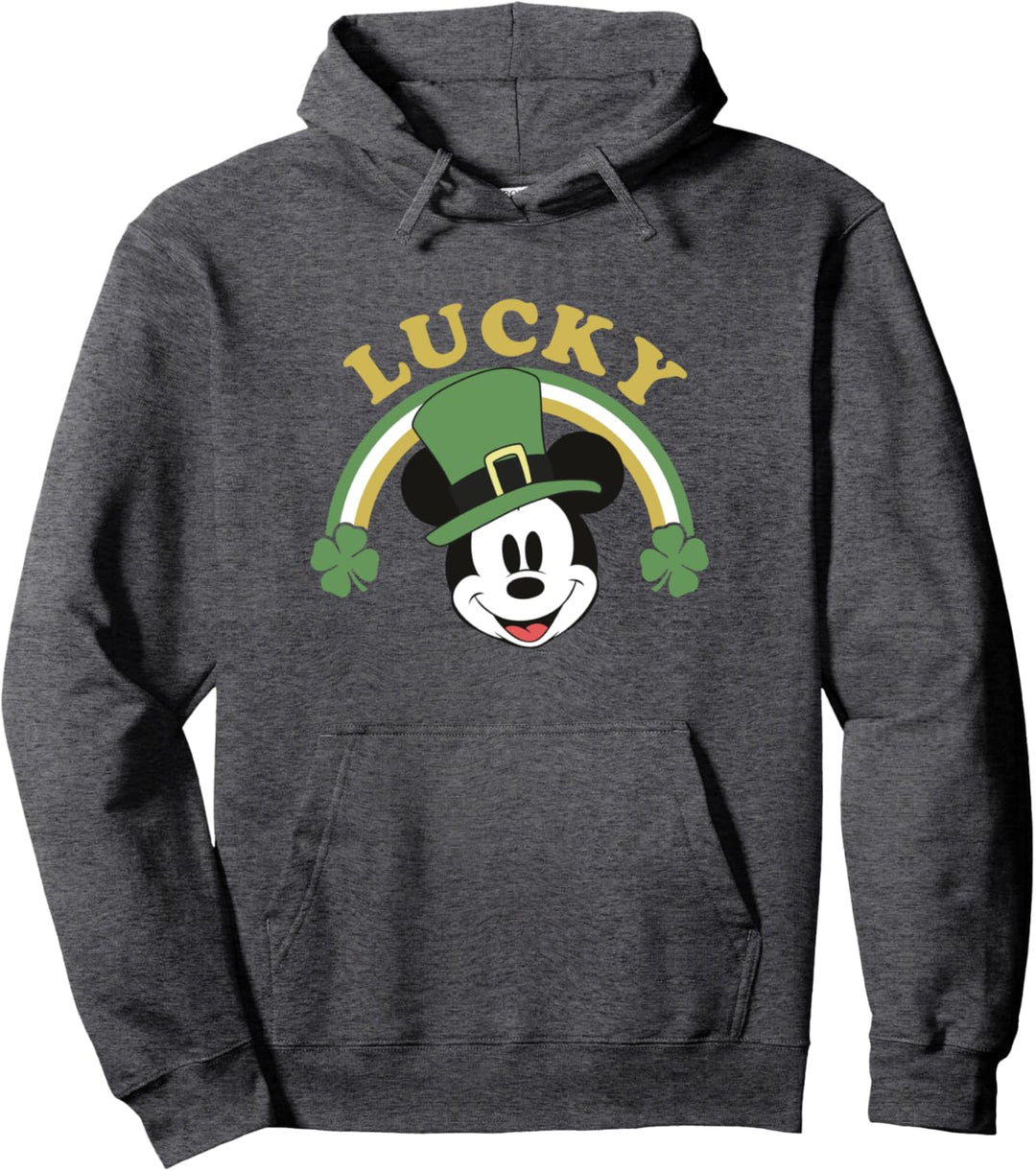 Disney Mickey And Friends St. Patrick's Tag Lucky Mickey Pullover Hoodie