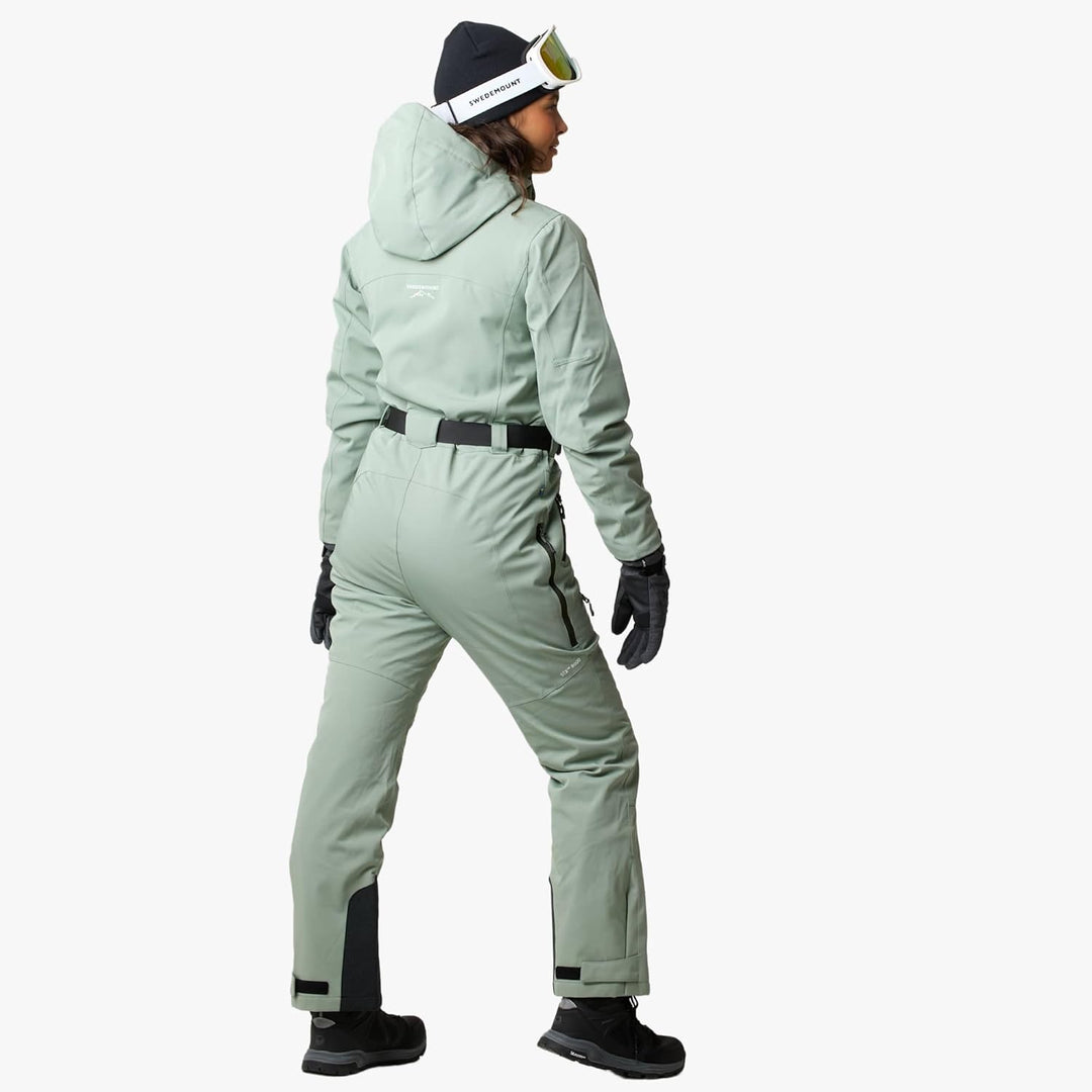 Swedemount Cervinia Skianzug für Damen 34 Seaweed Green/Dk. Olive Green, 34 Seaweed Green/Dk. Olive