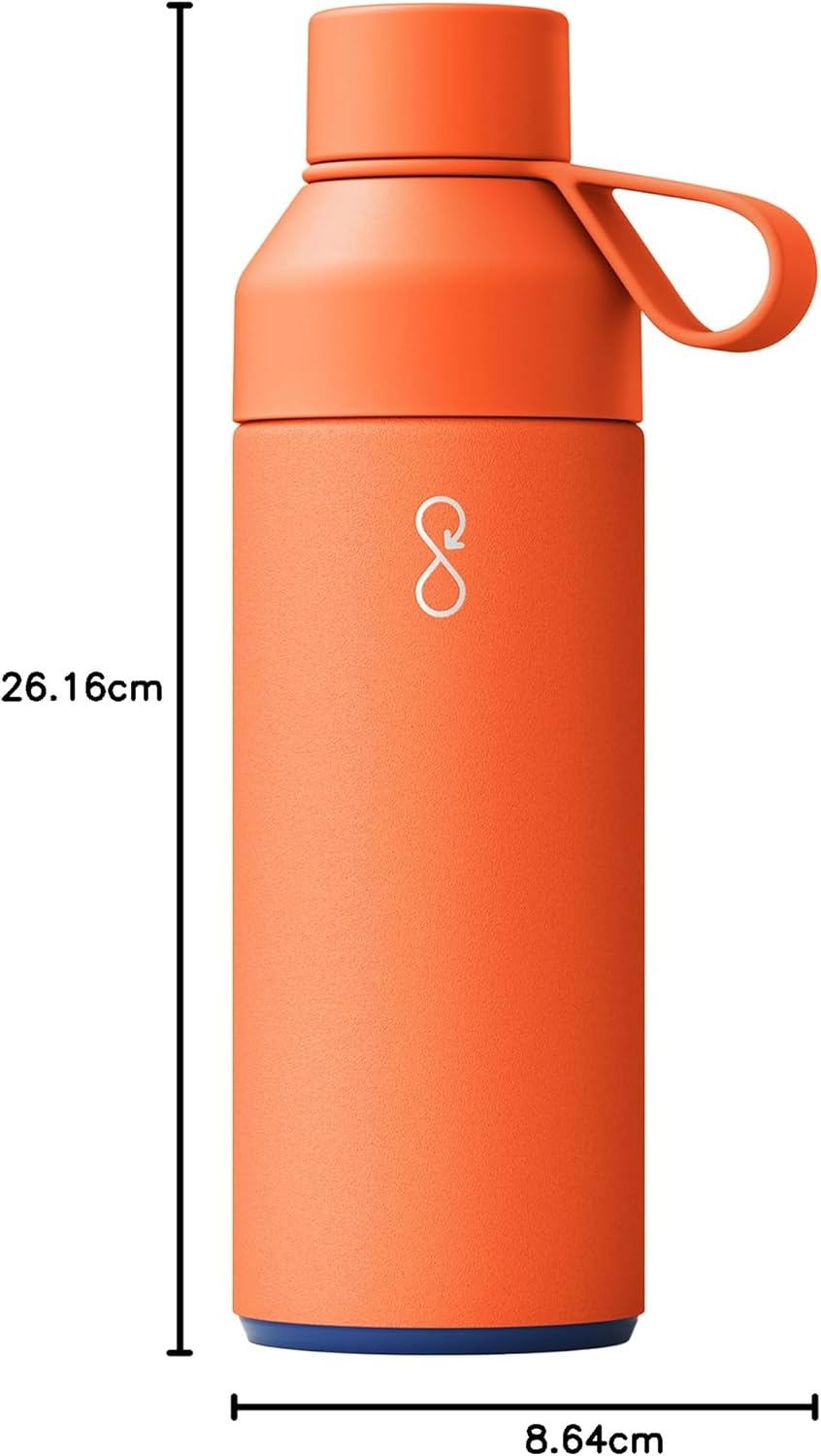 Ocean Bottle - Wiederverwendbare Wasserflasche aus recyceltem Edelstahl - umweltfreundlich & wiederv