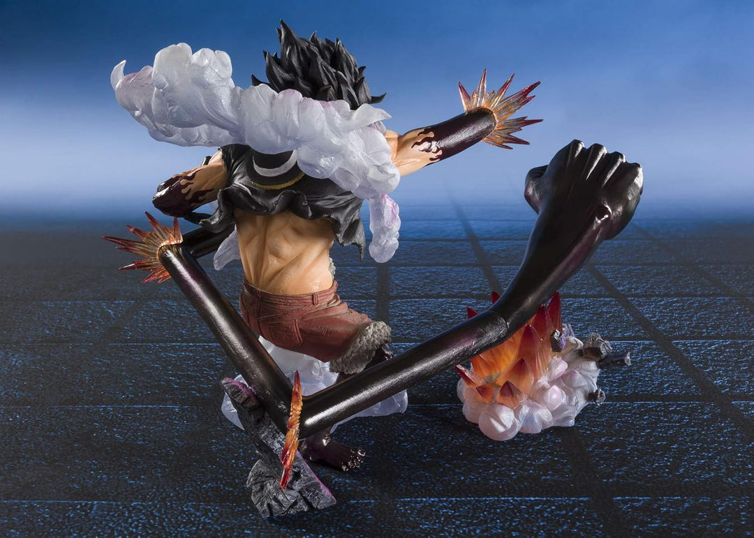 TAMASHII NATIONS - Monkey D Luffy Gear 4 Snakeman King Cobra Figur 16 cm One Piece Figuarts Zero, Fa