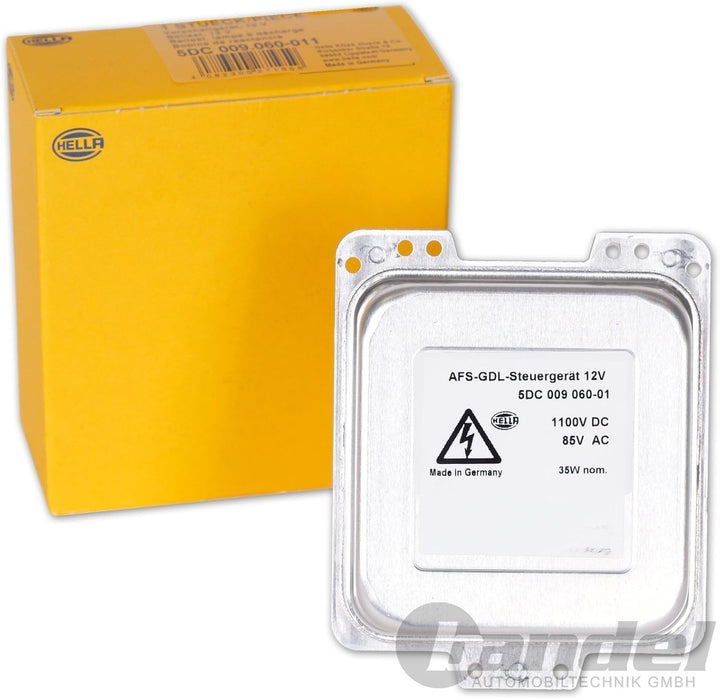 HELLA 5DC 009 060-011 Vorschaltgerät - 12V - mit Steuergerät für Kurvenscheinwerfer (AFS)