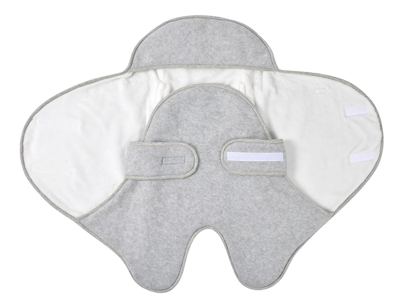 BÉABA, Babynomade Double Fleece, Baby Winter Wickeldecke, Autositz/Kinderwagen/Gondel/Transat, Weich