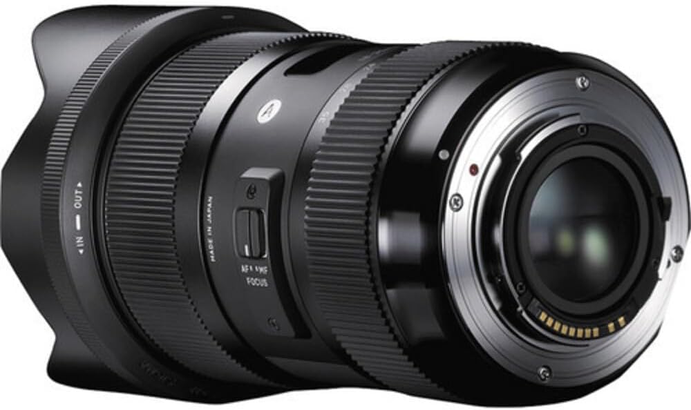 Sigma 18-35mm F1,8 DC HSM Art Objektiv für Nikon F Objektivbajonett für Nikon Single, für Nikon Sing