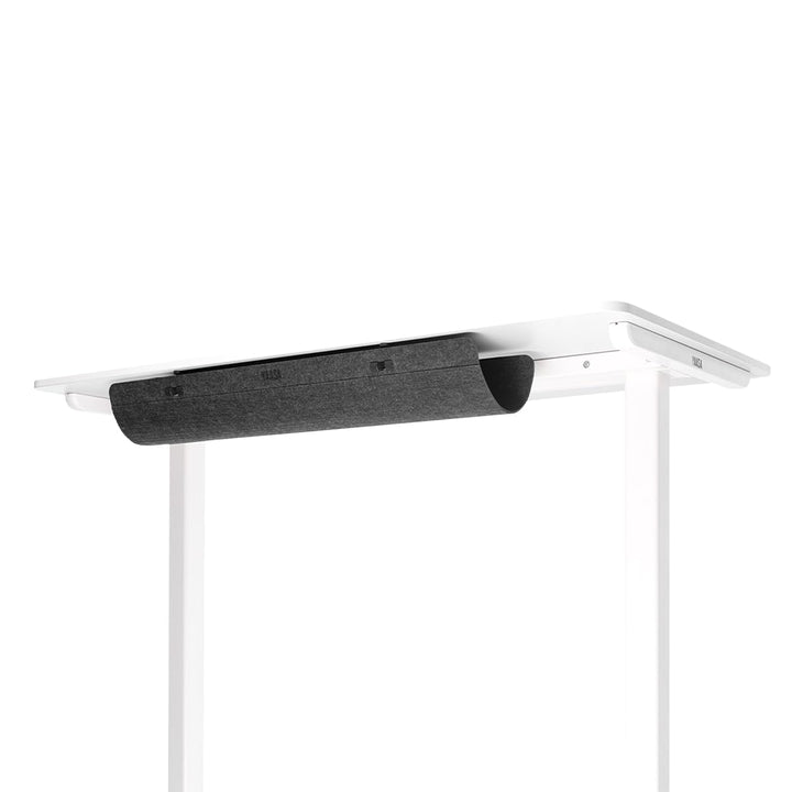 Yaasa Cable Management S/M Kabelkanal Schreibtisch, Volumen und Montageposition anpassbar, Kablemana