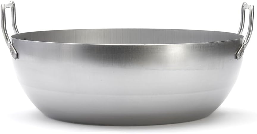 DE BUYER Frittierbehälter, rund, Blech, ohne Korb Diámetro 40, Diámetro 40