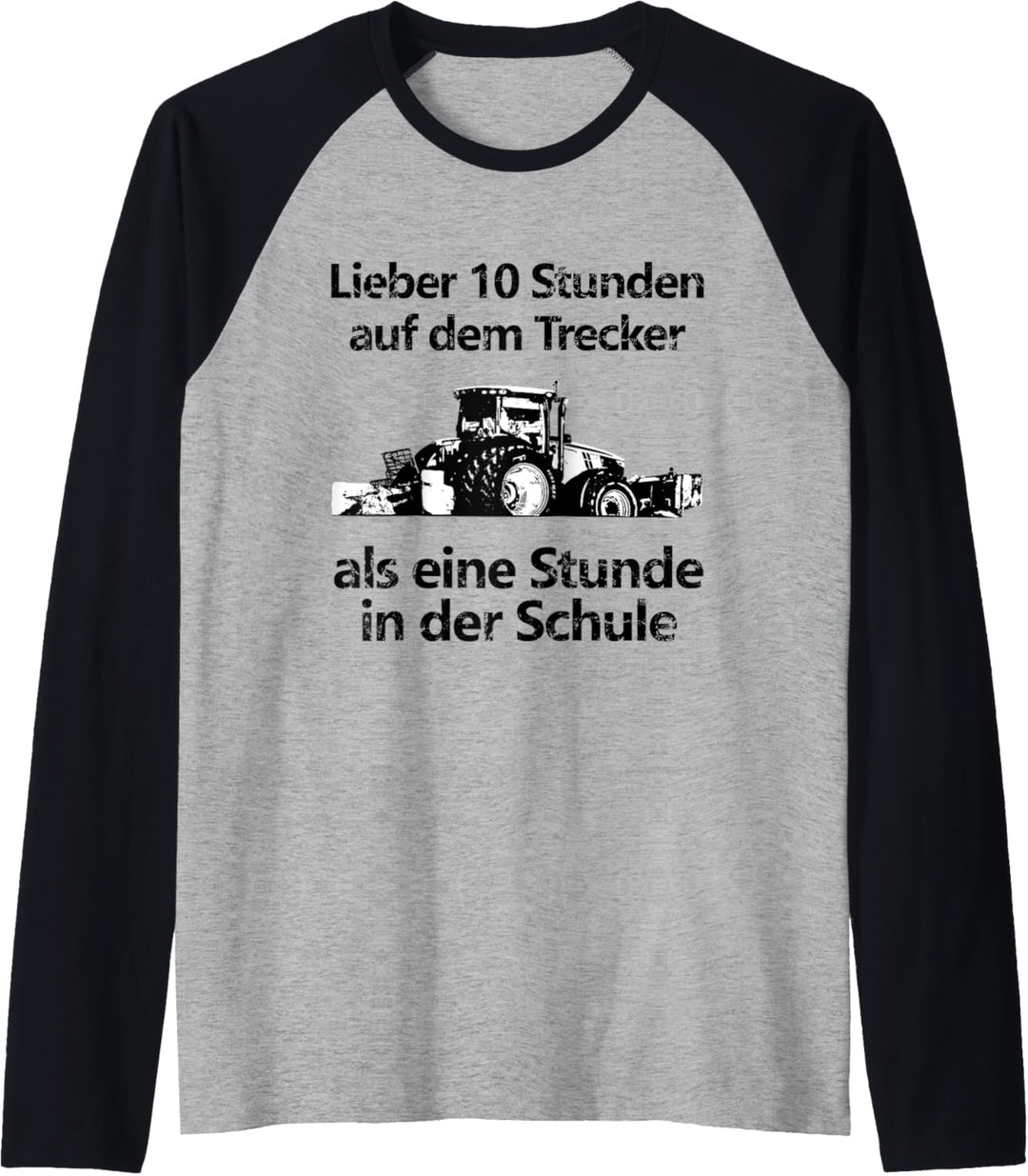 Landwirtschaft Landwirt Bauer Trecker Traktor Schule Kinder Raglan