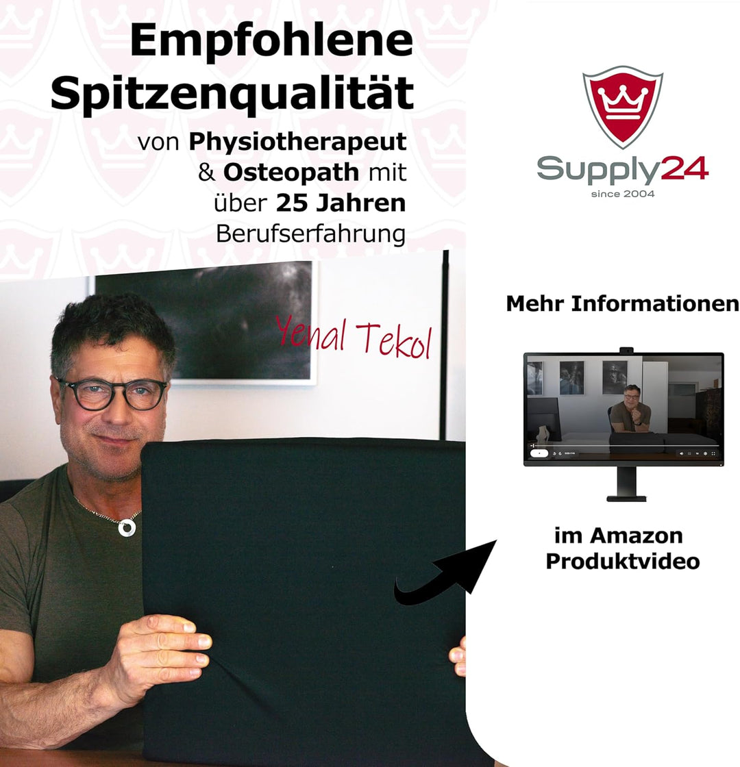 Orthopädisches Anti Dekubitus Viscoschaum Sitzkissen 40x40x10 cm – Made in Germany | Ergonomisch & d