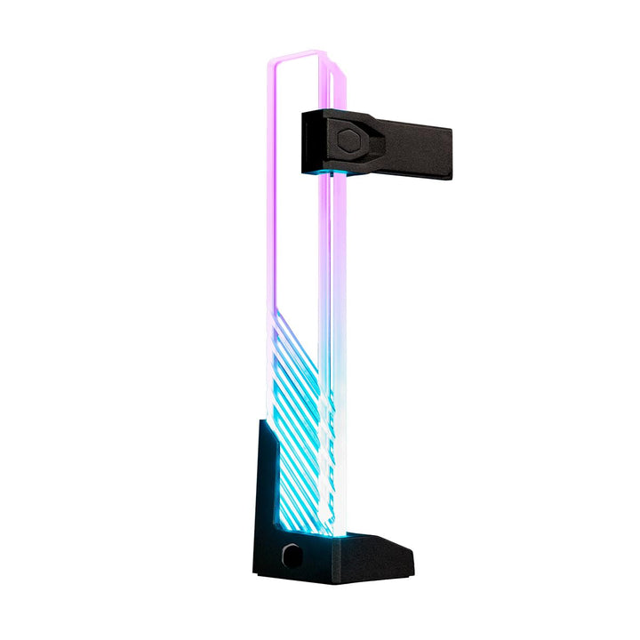 Cooler Master MasterAccessory ARGB GPU Halterung - Verhindert das Durchhängen der Grafikkarten, Gehä