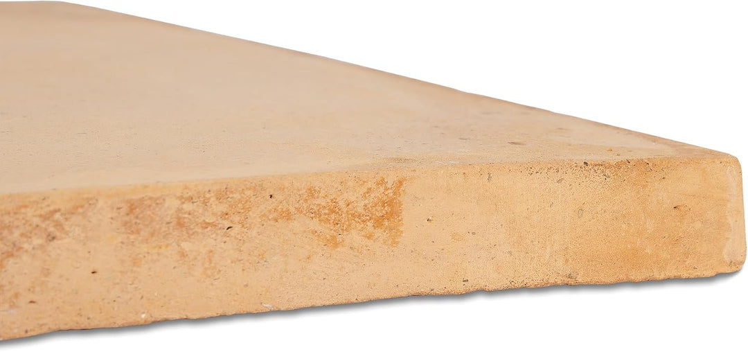 UNOLD Biscotto Pizzastein Eckig - 32 x 32 cm, Made in Italy | Für Pizzaofen Luigi, Don Luigi, Alfred