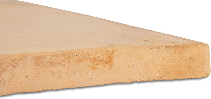 UNOLD Biscotto Pizzastein Eckig - 32 x 32 cm, Made in Italy | Für Pizzaofen Luigi, Don Luigi, Alfred