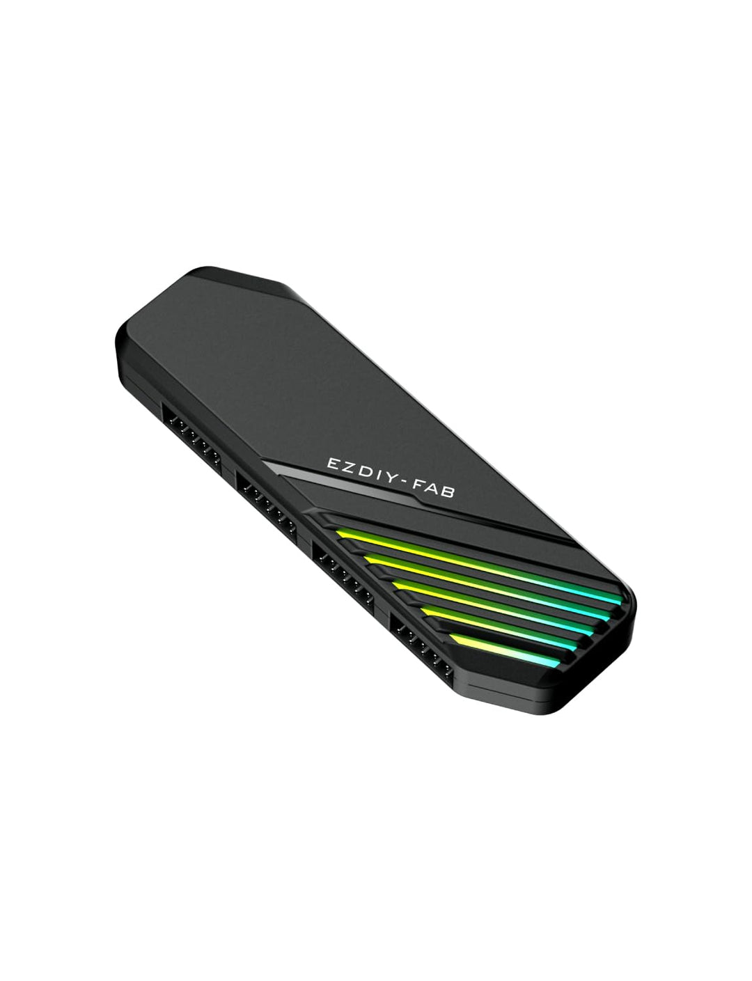 EZDIY-FAB MH01 Interner USB 2.0 9-Pin Hub,4-Port USB-Header-Erweiterung,SATA-Stromversorgung, Integr