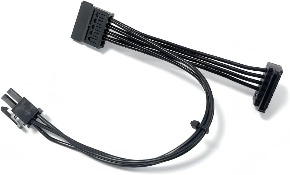 Pwr (2 * 2) to 2 SATA 15pin Stromversorgungskabel Ersatzteil für HP M01 M02 N01 S01 TE01 TG01 TP01 L