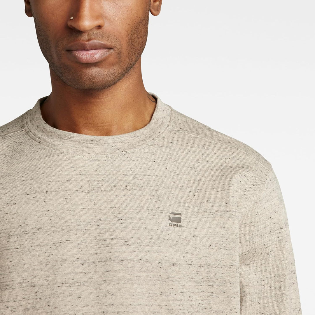 G-STAR Herren Lash Sweater M Mehrfarbig (Westpoint Khaki Htr D18231-c425-d385), M Mehrfarbig (Westpo