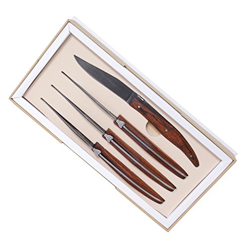 LAGUIOLE - 4er-Set "stonewash" Steakmesser