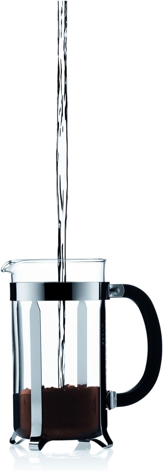 Bodum 1923-16 Chambord Kaffeebereiter, 0,35 L / 12 oz - Glänzendes, Shiny Shiny 0.35 L (12 oz), Shin